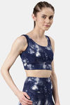 Enamor Quick Dry Sports Bra - Galaxy Aop Navy Combo — thumbnail 4